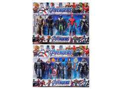 6inch The Avengers W/L(5in1)