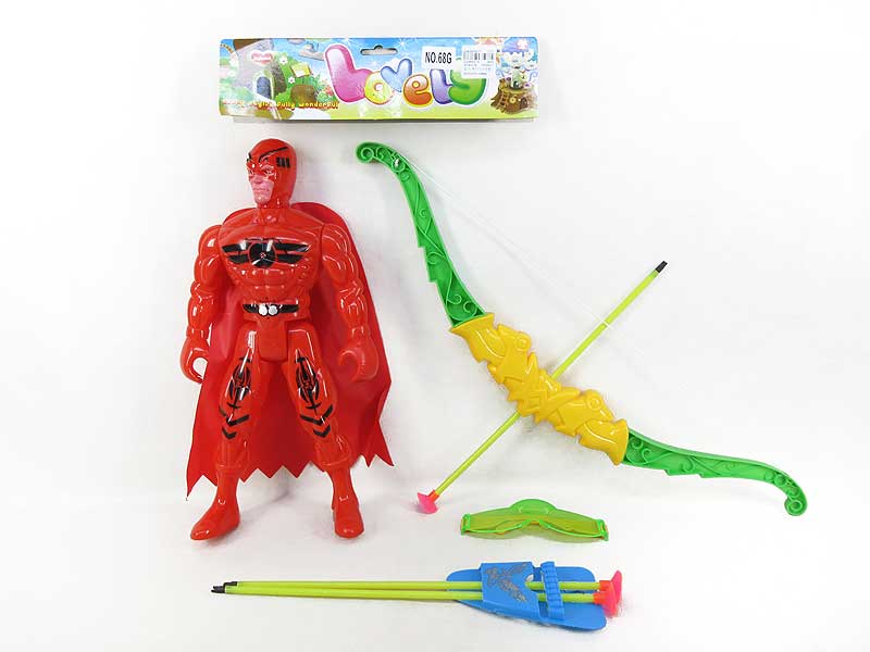 Super Man W/L & Bow_Arrow toys