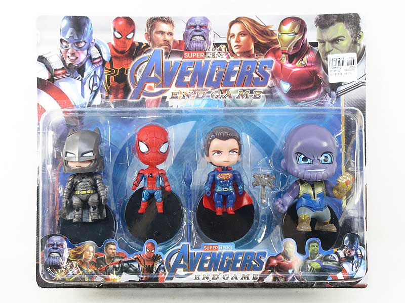4-4.5inch The Avengers Set(4in1) toys