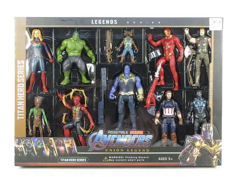 The Avengers W/L(10in1) toys