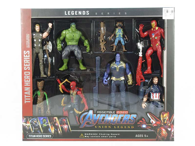 The Avengers W/L(8in1) toys