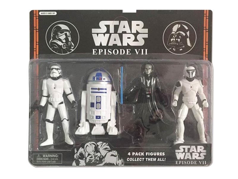 6inch Star Wars Set W/L_S(4in1) toys