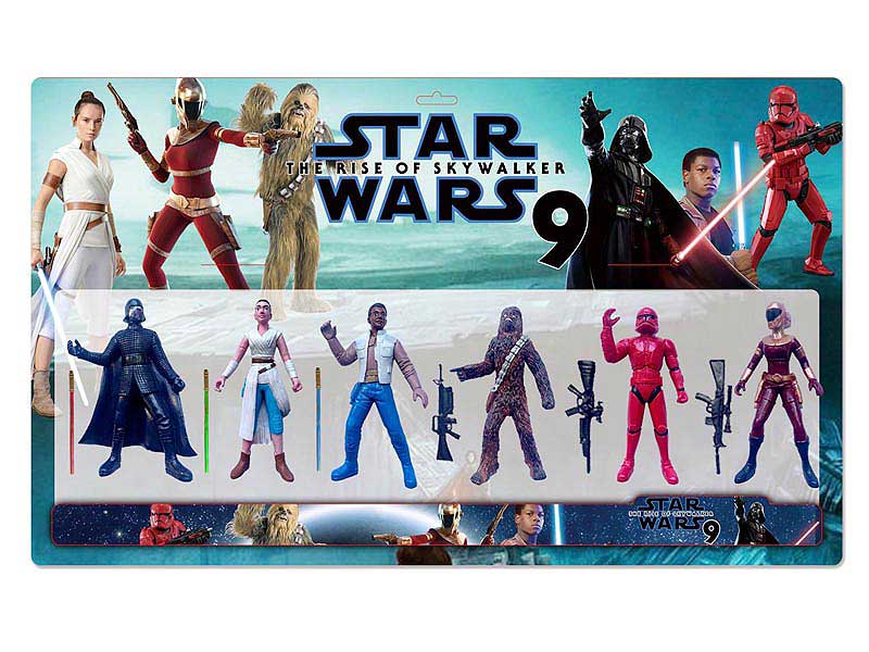 4.5inch Star Wars Set(6in1) toys
