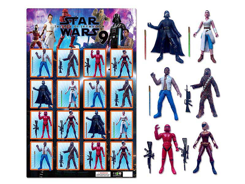 4.5inch Star Wars Set(16in1) toys