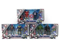 7inch The Avengers Set W/L(2in1)