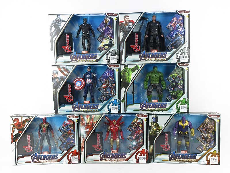 7inch The Avengers Set W/L(7S) toys