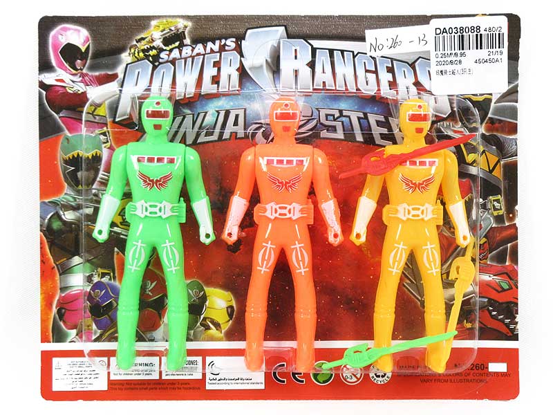 Green Devil Knight Superman(3in1) toys