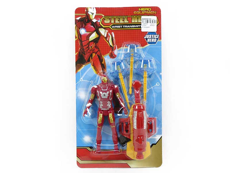 Catapult & Iron Man toys