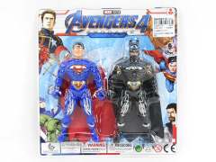 Super Man & Bat Man W/L(2in1)
