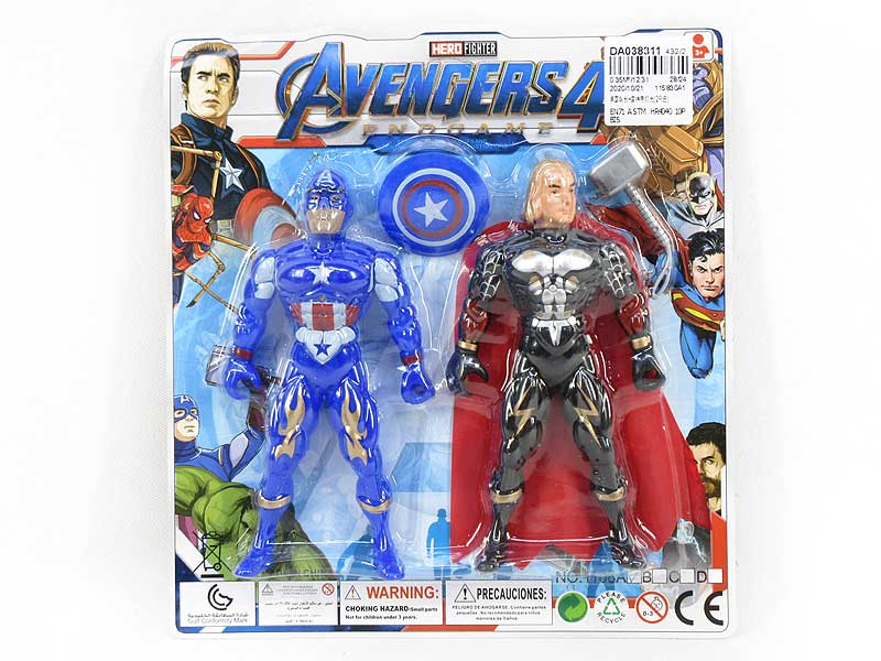 Captain America & Thor W/L(2in1) toys