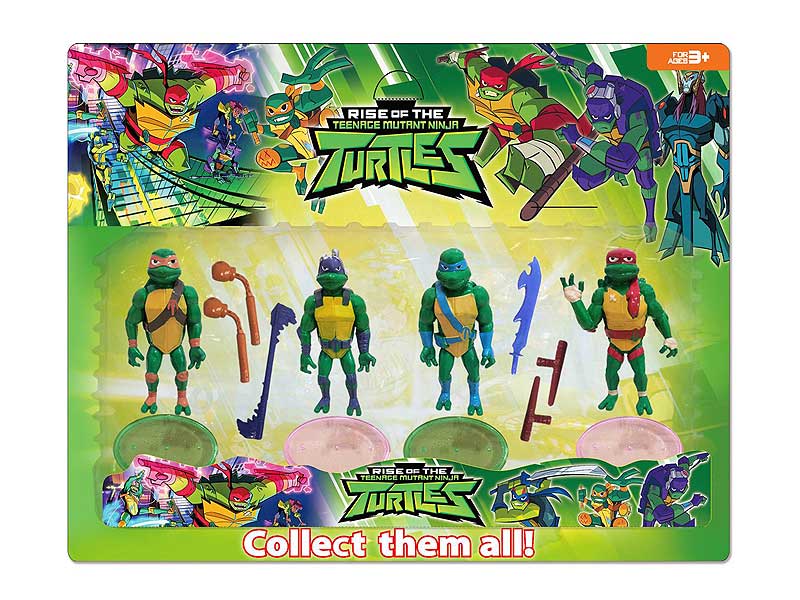 3.5inch Turtles Set(4in1) toys
