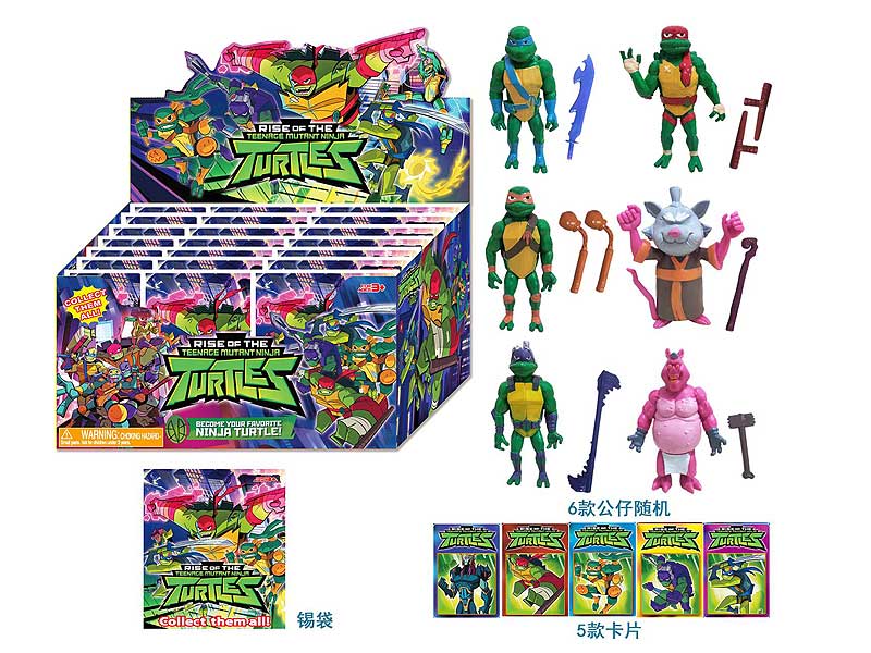 3.5inch Turtles Set(24in1) toys