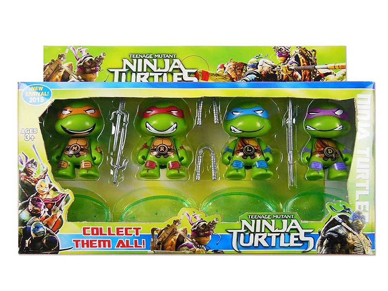 3inch Turtles Set(4in1) toys