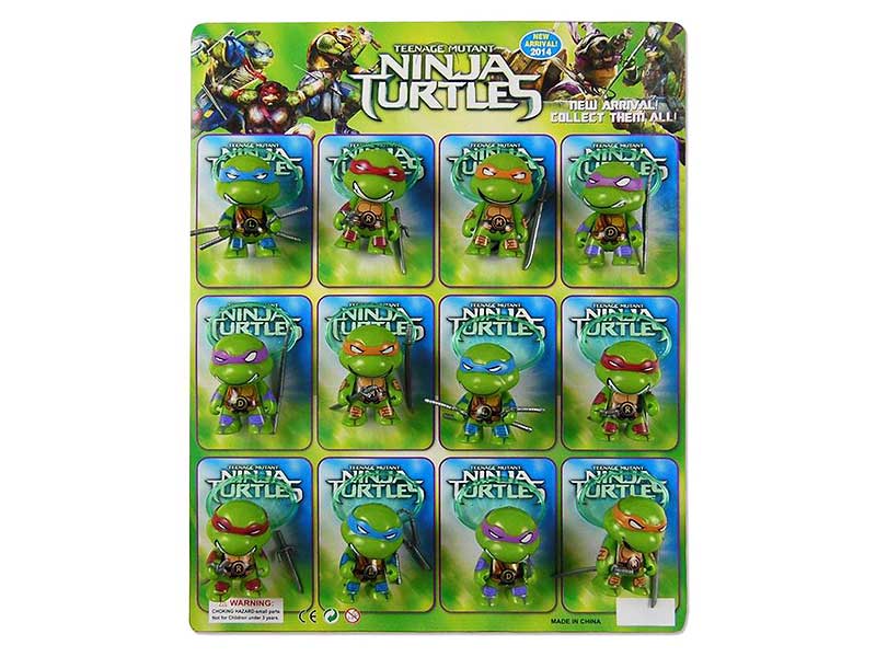 3inch Turtles Set(12in1) toys