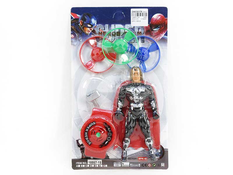Thor W/L & Flying Disk toys