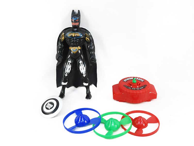 Bat Man W/L & Flying Disk toys