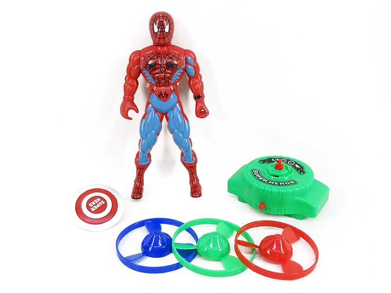Spider Man W/L & Flying Disk toys