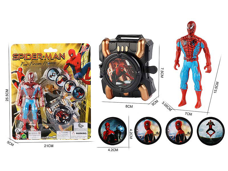 Spider Man & Emitter toys