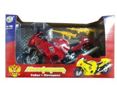 Die Cast Transforms Motorcycle(3C) toys