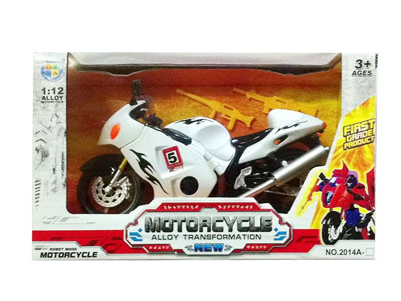 Die Cast Transforms Motorcycle(3C) toys