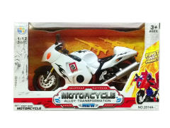 Die Cast Transforms Motorcycle(3C)