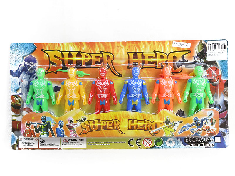 Super Man Set(6in1) toys