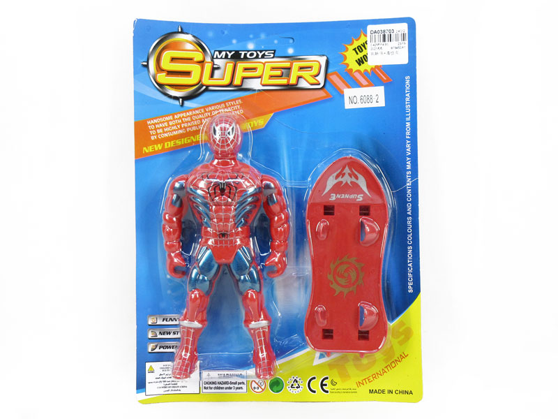 Spider Man & Scooter toys