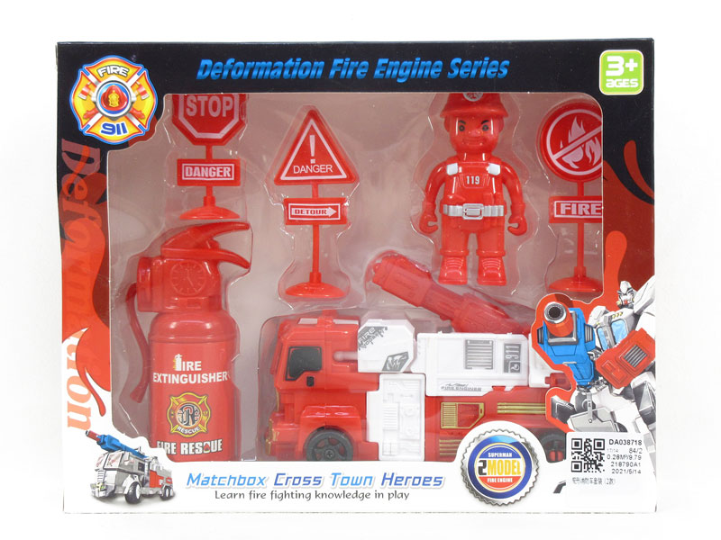 Transforms Fire Engine Set(2S) toys