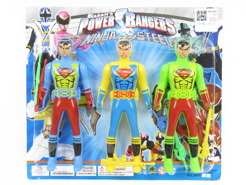 17cm Super Man(3in1) toys
