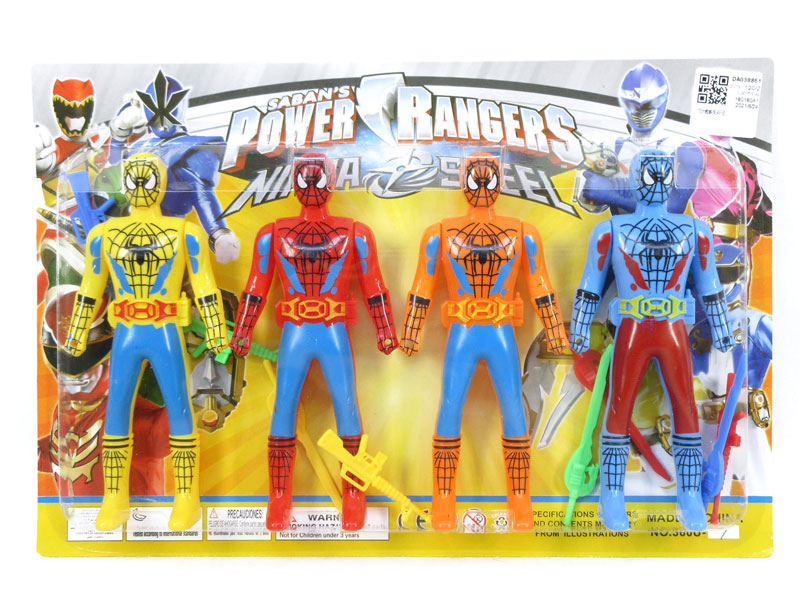 17cm Spider Man(4in1) toys