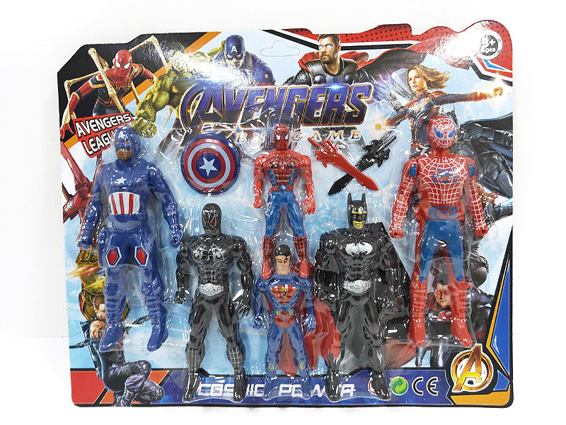 The Avengers(6in1) toys