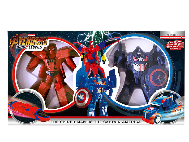 Transformed Avengers(2in1) toys