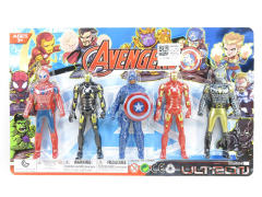 12CM The Avengers(5in1)