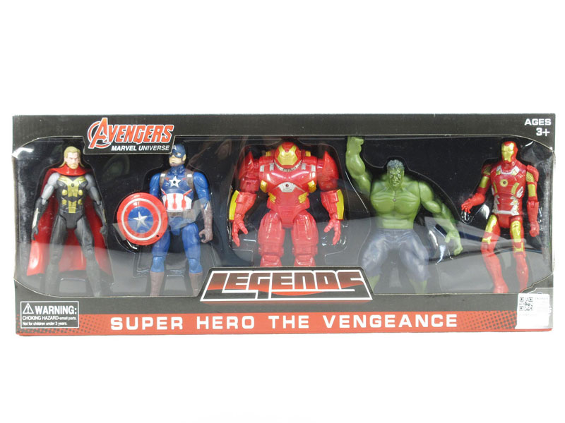 The Avengers W/L(5in1) toys