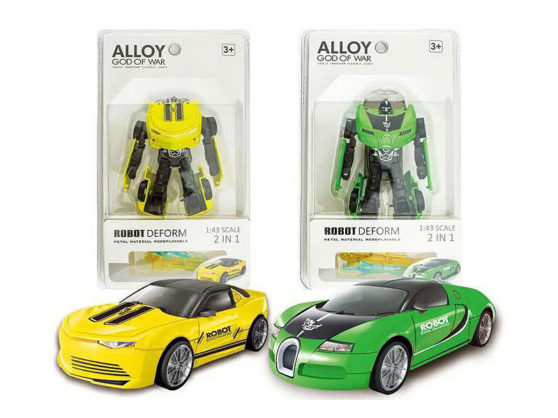 Die Cast Transforms Car(2S2C) toys