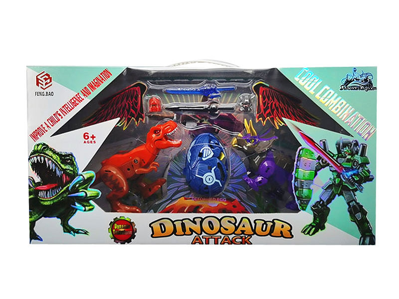 Transforms Dinosaur & Transforms Dinosaur Egg toys