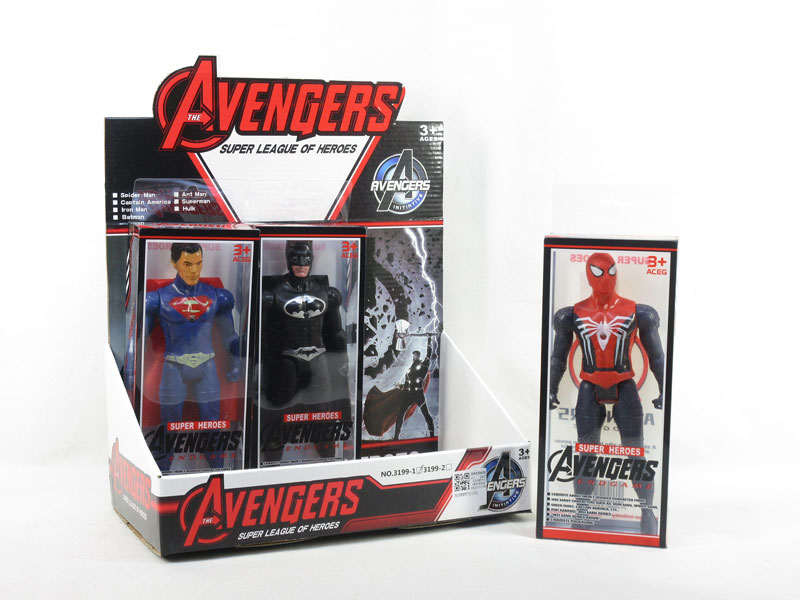 The Avengers W/L(12in1) toys