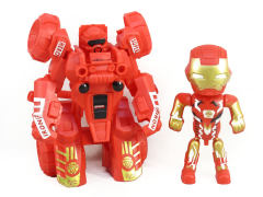 Transforms Motorcycle & Iron Man