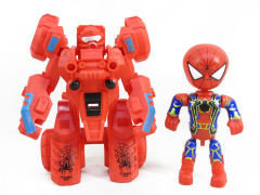 Transforms Motorcycle & Spider Man