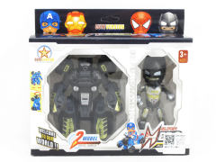 Transforms Motorcycle & Bat Man