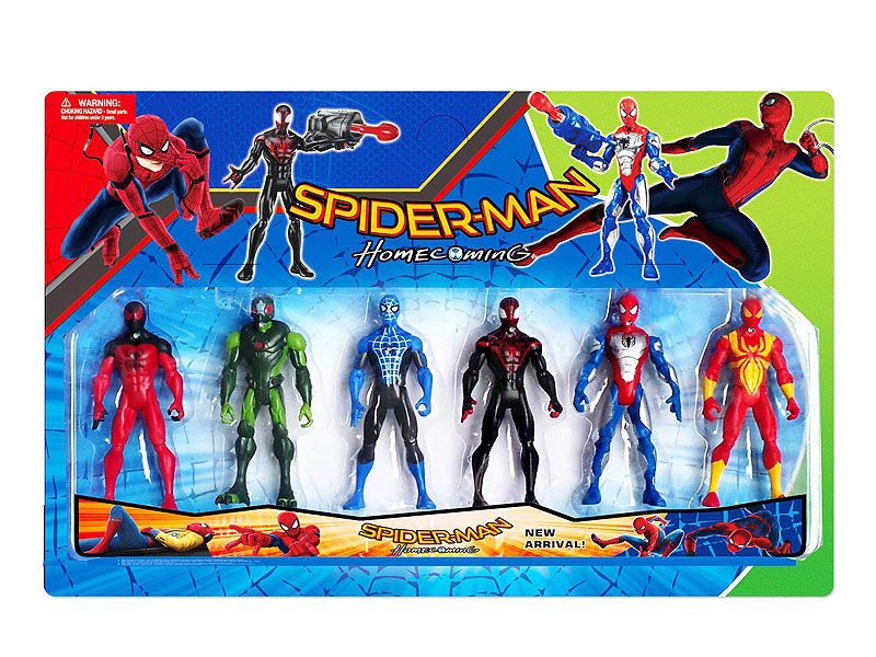 5.5inch Spider Man W/L(6in1) toys