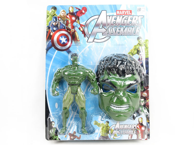 The Hulk W/L & Mask toys