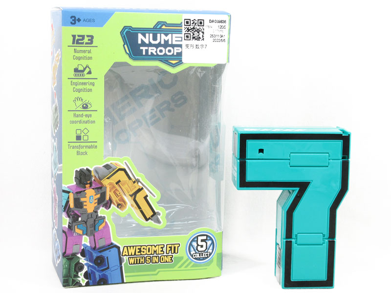 Transforms Number 7 toys