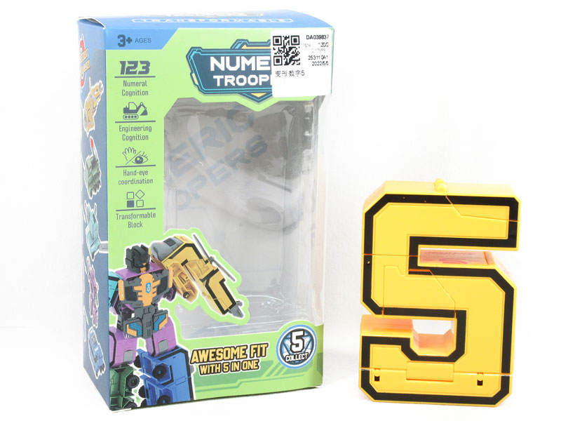 Transforms Number 5 toys