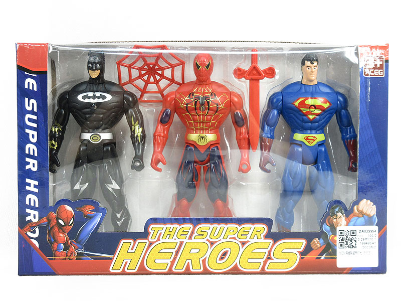 16CM League Of Heroes W/L(3in1) toys