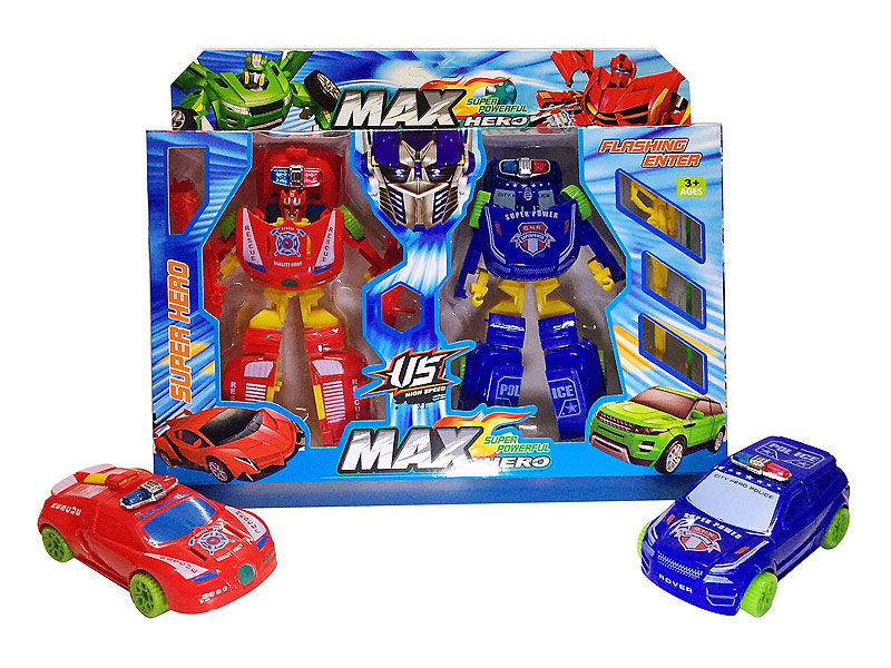 Transforms Police Car(2in1) toys