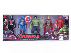 15CM The Avengers(5in1)