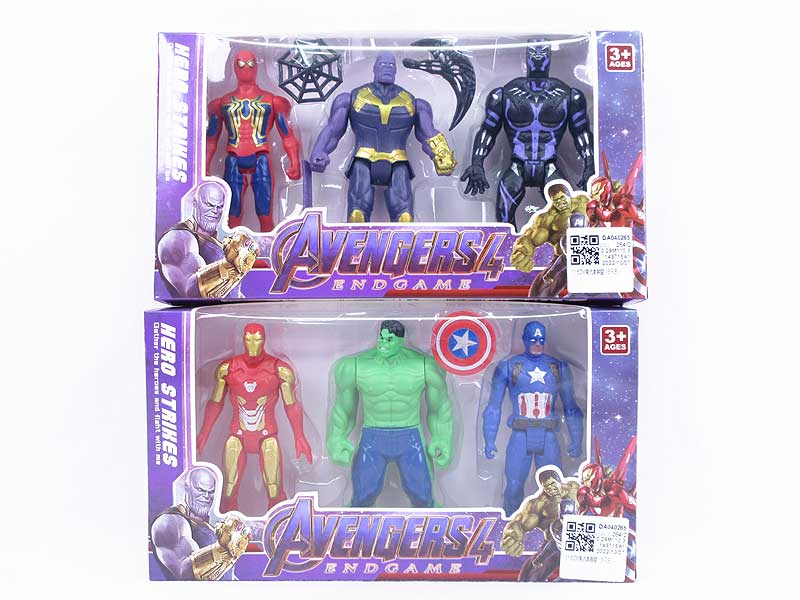 11.5CM The Avengers(3in1) toys