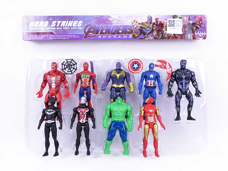 11.5CM The Avengers(9in1) toys