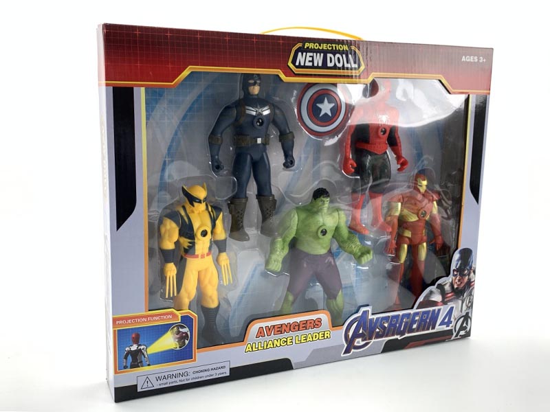 Projection The Avengers(5in1) toys